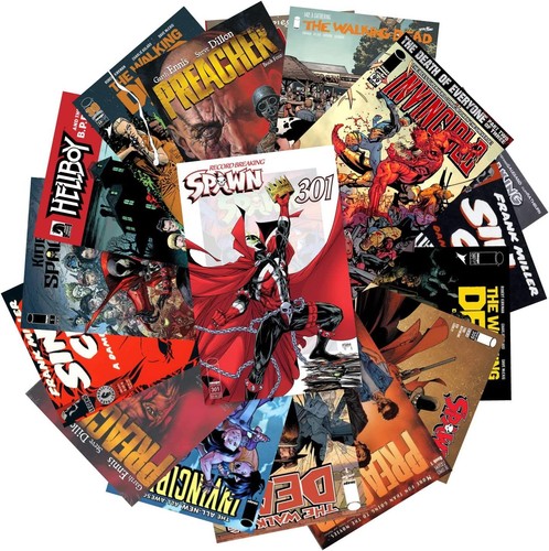 Comic lot mix indie - lot, dc