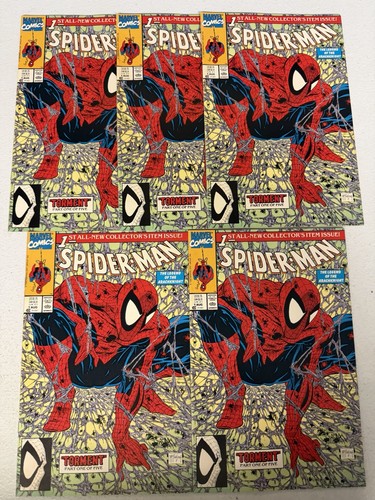 Spiderman copies 1990 - spiderman, x5